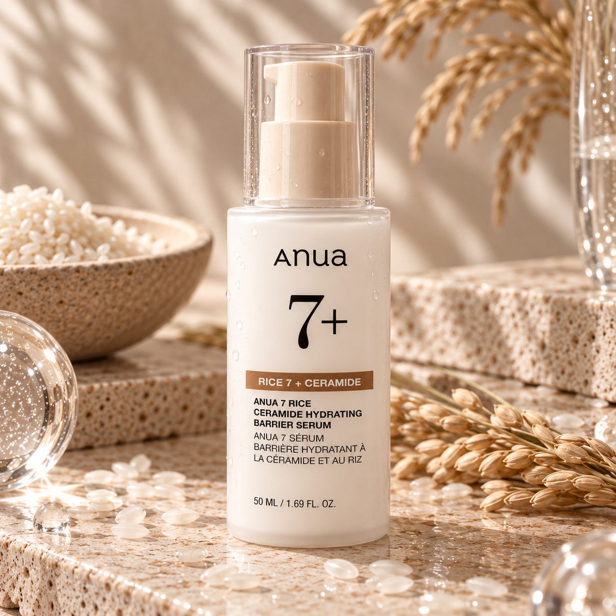 0760717F-AAF9-495B-B5E6-15B36AF43BD8 Anua Rice Ceramide 7 Hydrating Barrier Serum fles