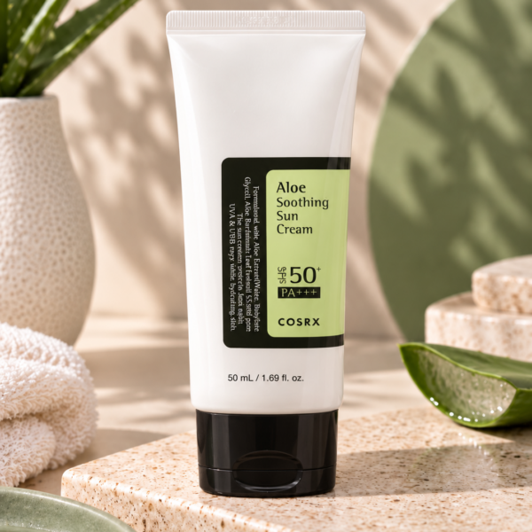 COSRX Aloe Soothing Sun Cream SPF50