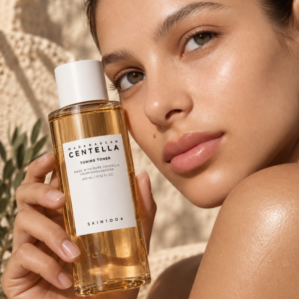 Skin1004 Madagascar Centella Toning Toner model shot
