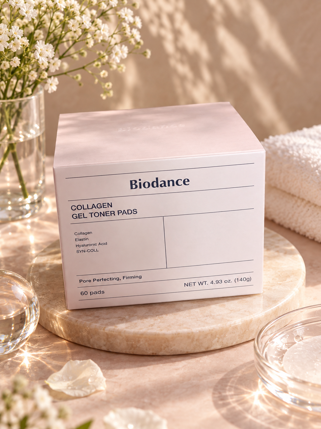 1578AE3D-3822-4896-BD3E-9771E3C84E12 Biodance Collagen Gel Toner Pads doos