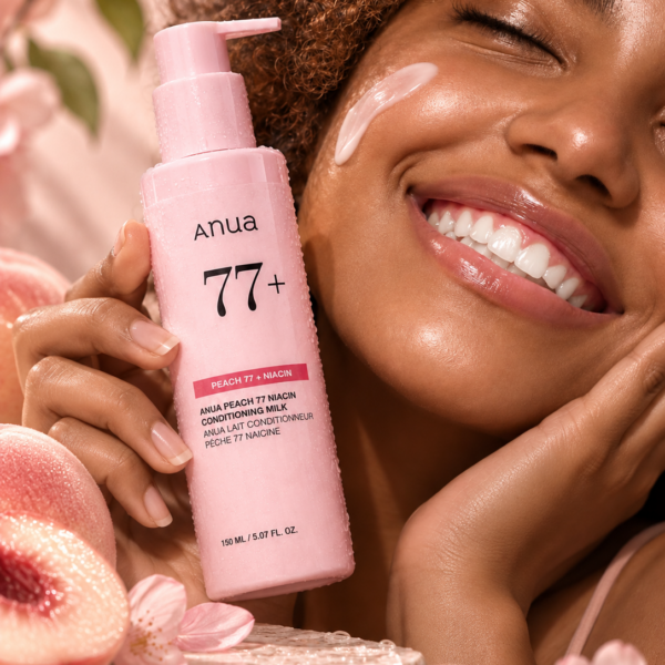 Anua Peach 77 Niacin Conditioning Milk 150ml model shot
