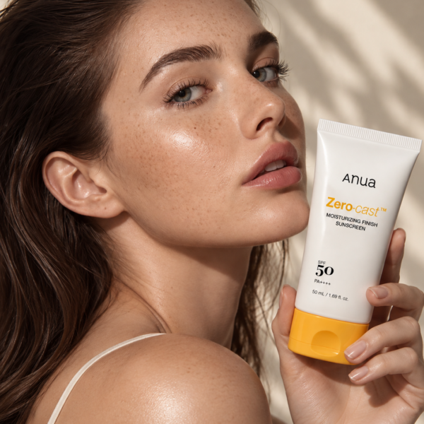 Anua Zero-Cast Moisturizing Sunscreen SPF50 50ml model