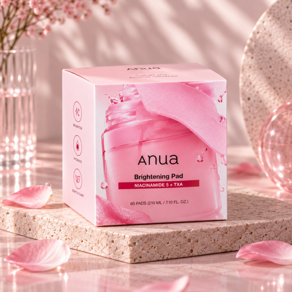 Anua Niacinamide 5 TXA Brightening Toner Pads box