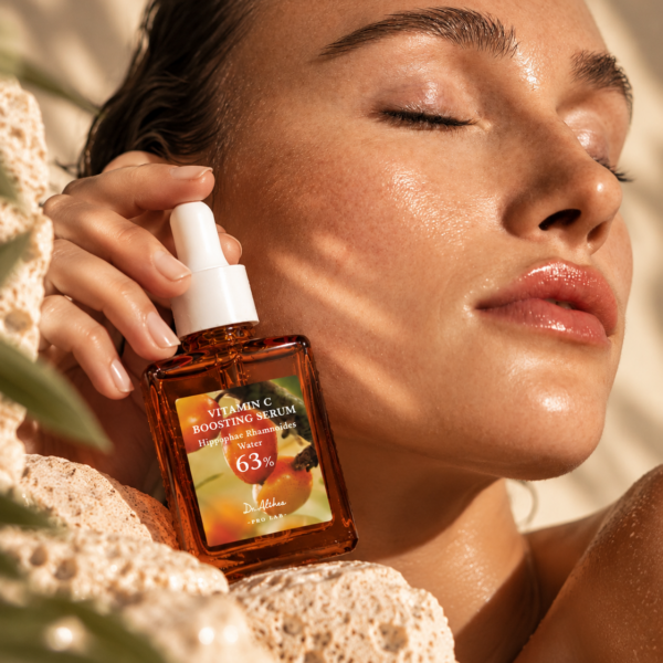 Dr Althea Vitamin C Boosting Serum 63% model shot