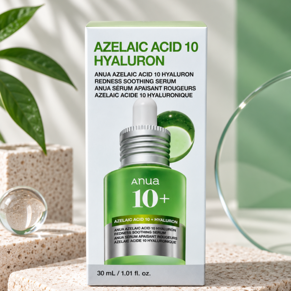 Anua Azelaic Acid 10 Hyaluron Redness Soothing Serum 30ml box