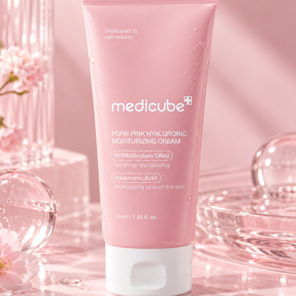 Medicube PDRN Pink Hyaluronic Moisturizing Cream 50ml tube