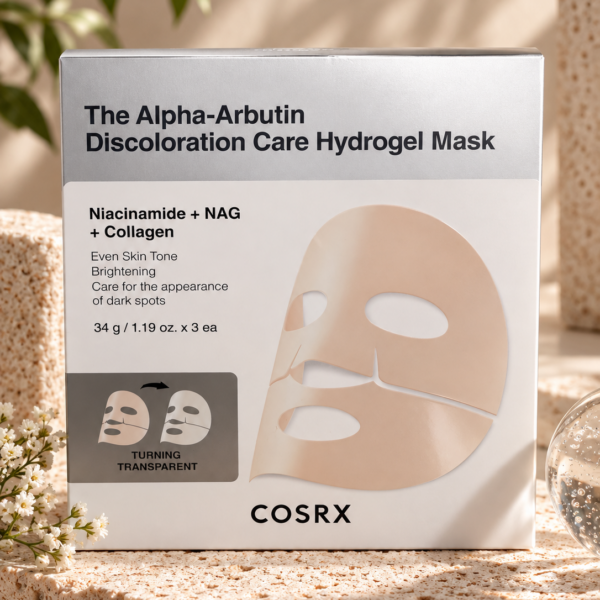 Cosrx Arbutin Discoloration Hydrogel Mask 3ea box