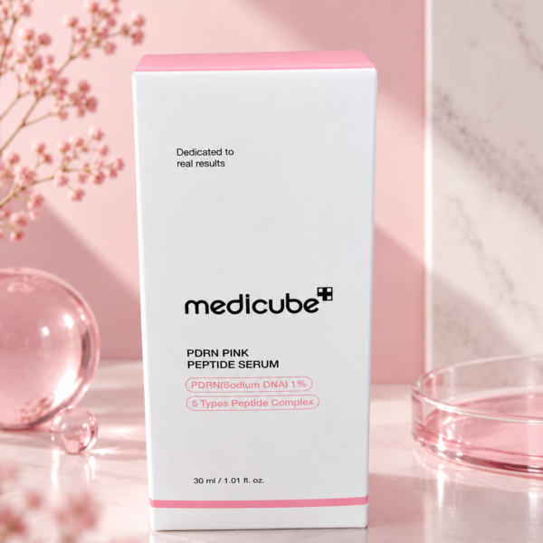 Medicube Pdrn Pink Peptide Serum 30ml box