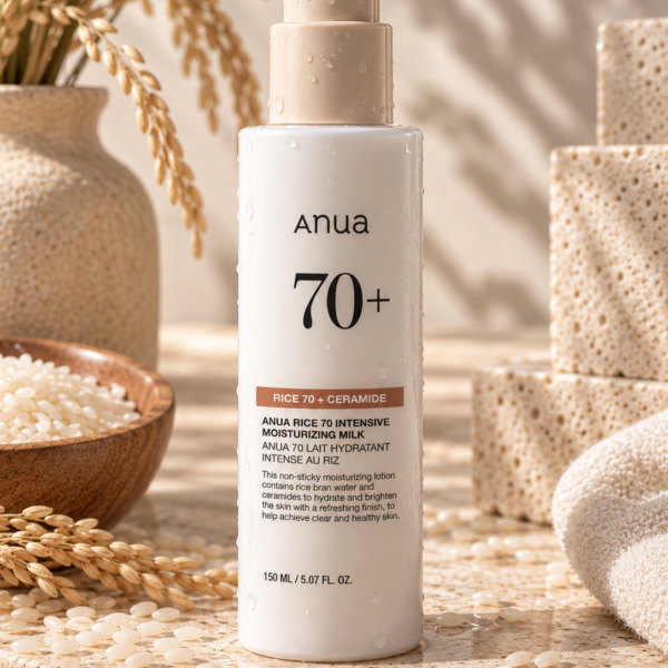 Anua Rice 70 Intensive Moisturizing Milk 150ml lifestyle
