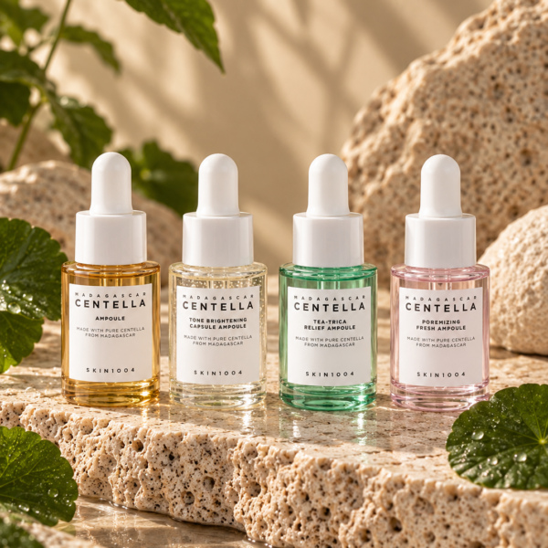 Skin1004 Madagascar Centella Ampoule Kit 4 bottles