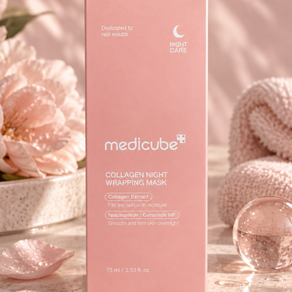 Medicube Collagen Night Wrapping Mask 75ml - box