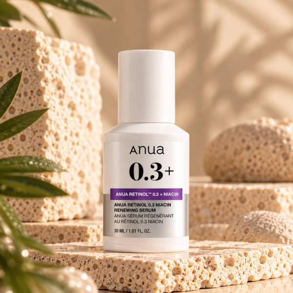 Anua Retinol 0.3 Niacin Renewing Serum bottle
