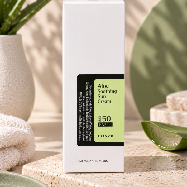 COSRX Aloe Soothing Sun Cream SPF50