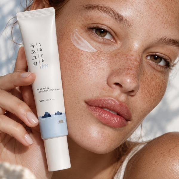 Round Lab 1025 Dokdo Eye Cream model shot