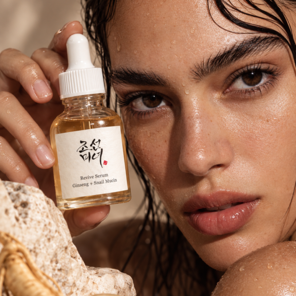 Beauty of Joseon Revive Serum Ginseng and Snail Mucin model shot
