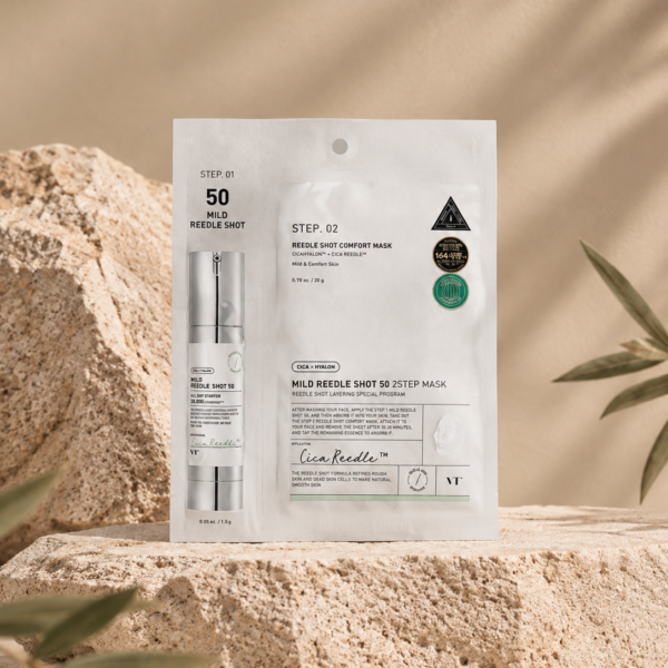 VT Cosmetics Mild Reedle Shot 50 2-Step Mask