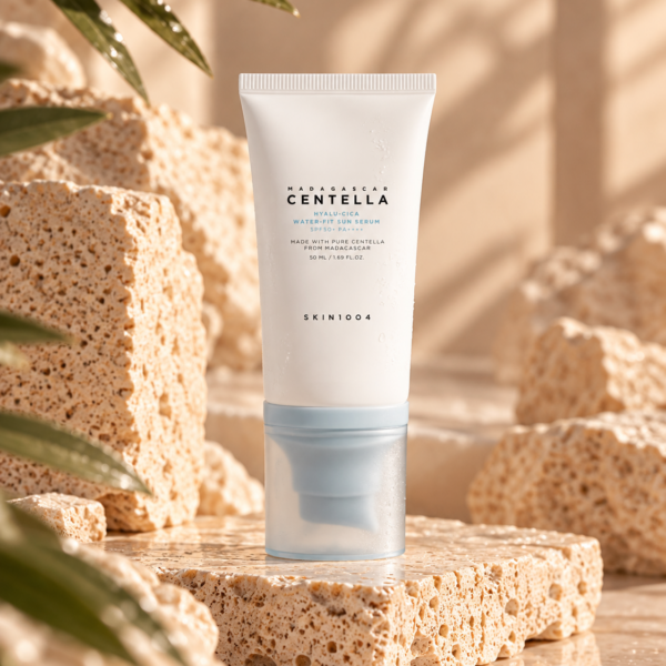 Skin1004 Hyalu-Cica Water-Fit Sun Serum tube