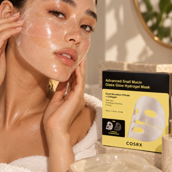 COSRX Advanced Snail Mucin Glass Glow Hydrogel Mask