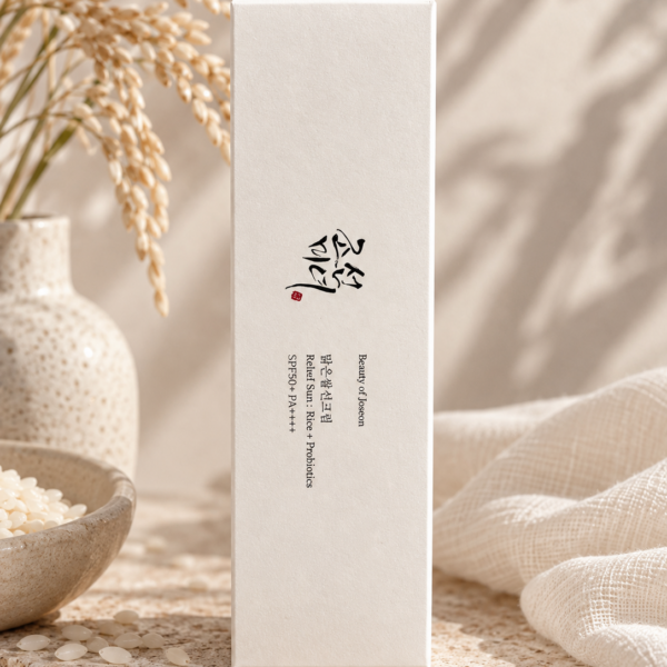 Beauty of Joseon Relief Sun Rice and Probiotics SPF50 box