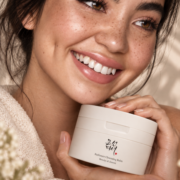Beauty of Joseon Radiance Cleansing Balm model shot