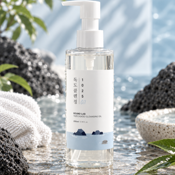 Round Lab 1025 Dokdo Cleansing Oil bottle