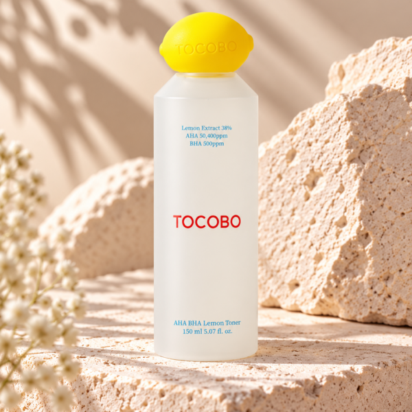 Tocobo AHA BHA Lemon Toner fles
