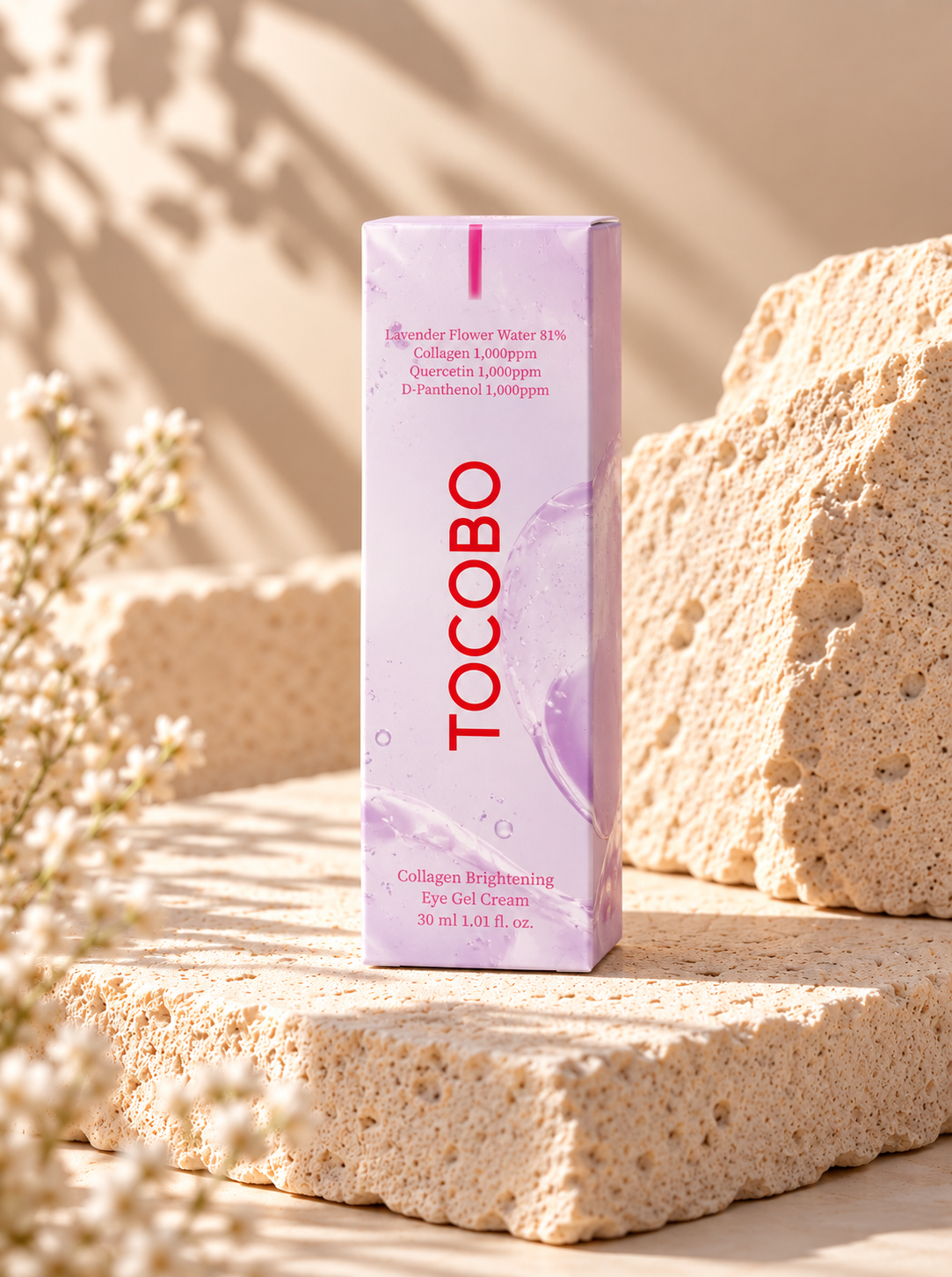 Tocobo Collagen Brightening Eye Gel Cream doos Tocobo Collagen Brightening Eye Gel Cream doos