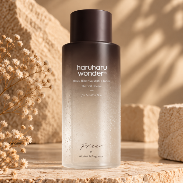 Haruharu Wonder Black Rice Hyaluronic Toner for Sensitive Skin flesje