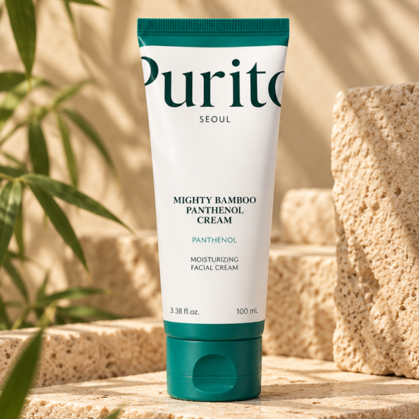 Purito Mighty Bamboo Panthenol Cream tube