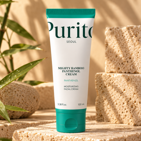 Purito Mighty Bamboo Panthenol Cream Mini tube
