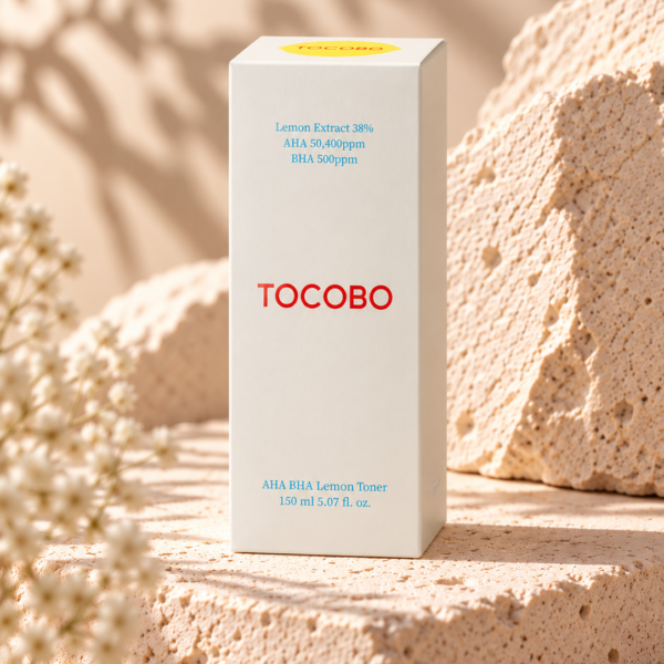 Tocobo AHA BHA Lemon Toner doos
