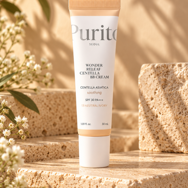 Purito Wonder Releaf Centella BB Cream Neutral Ivory tube
