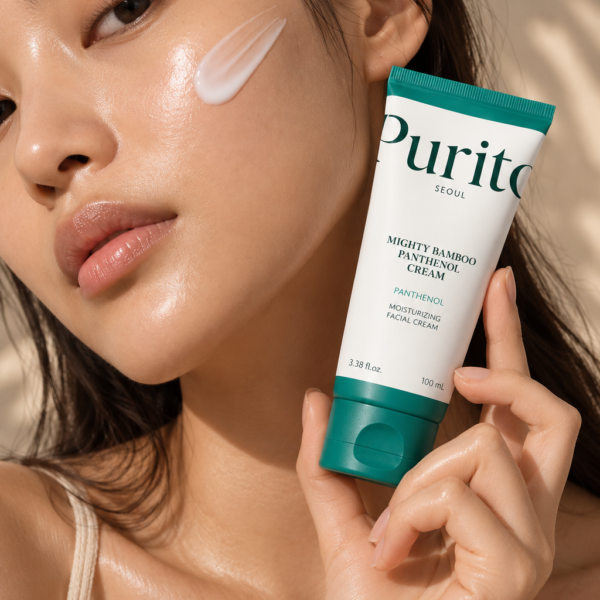 Purito Mighty Bamboo Panthenol Cream model