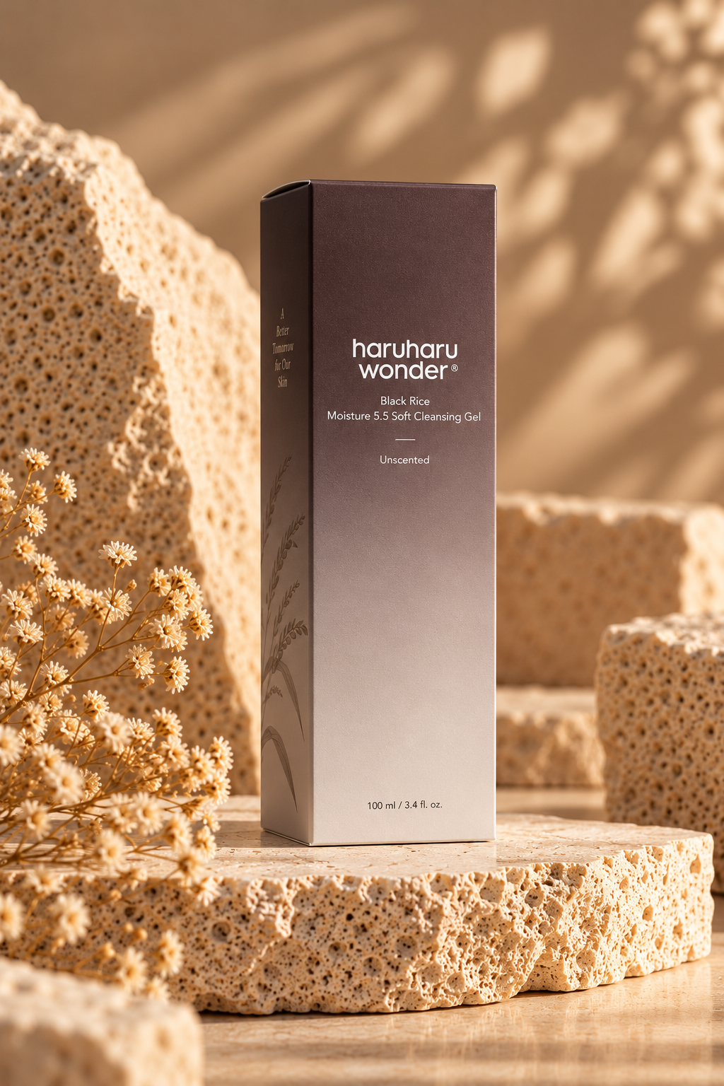 Haruharu Wonder Black Rice Moisture 5.5 Soft Cleansing Gel doos Haruharu Wonder Black Rice Moisture 5.5 Soft Cleansing Gel doos
