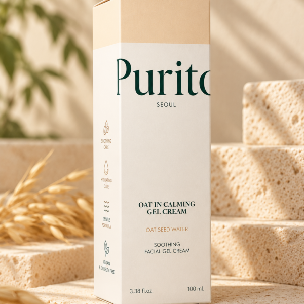 Purito Oat-in Calming Gel Cream doos