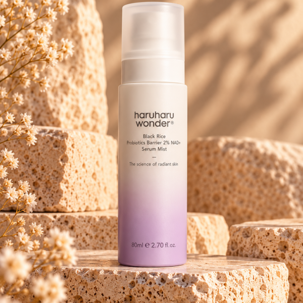 Haruharu Wonder Black Rice Probiotics Barrier NAD+ Serum Mist flesje