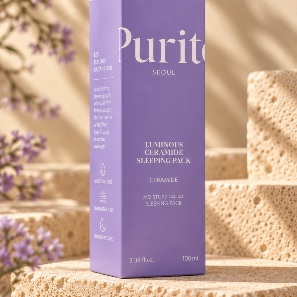 Purito Luminous Ceramide Sleeping Pack doos
