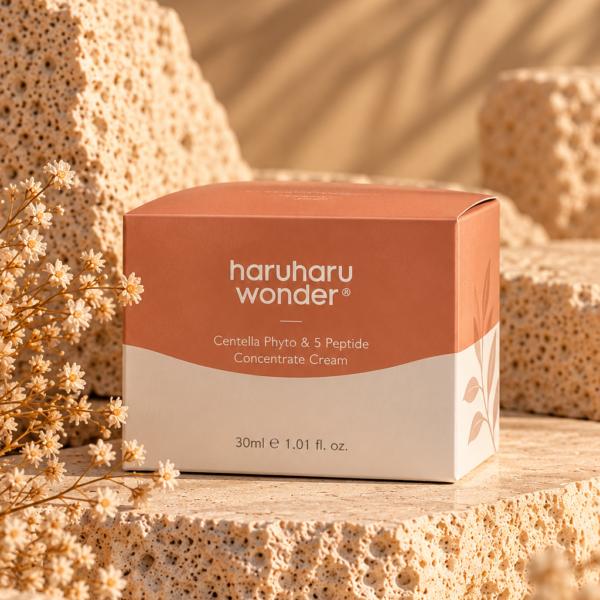 Haruharu Wonder Centella Phyto & 5 Peptide Concentrate Cream doos