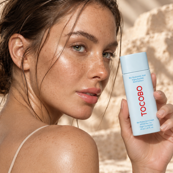 Tocobo Bio Watery Sun Cream model