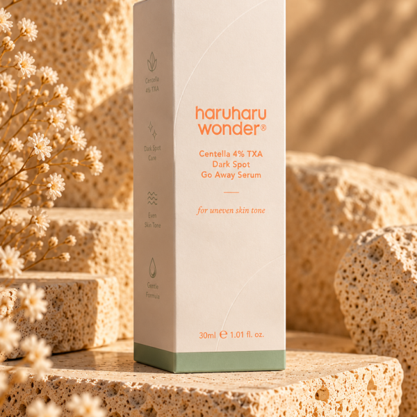 Haruharu Wonder 4% TXA Dark Spot Go Away Serum doos