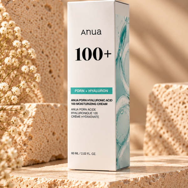 Anua PDRN Hyaluronic Acid 100 Moisturizing Cream doos