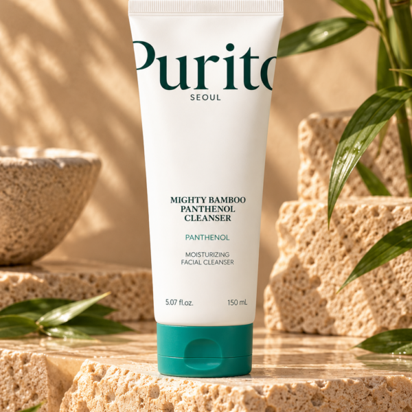 Purito Mighty Bamboo Panthenol Cleanser tube