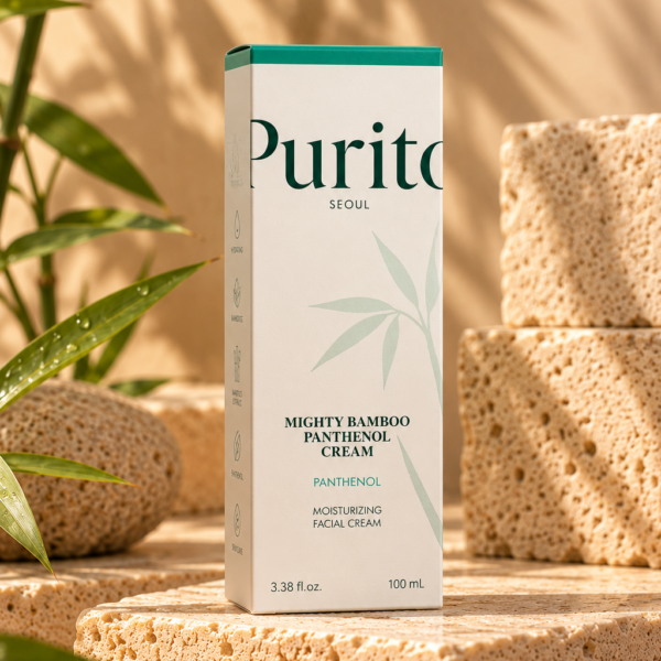 Purito Mighty Bamboo Panthenol Cream Mini doos