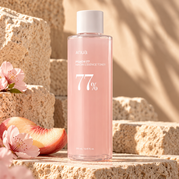 Anua Peach 77 Niacin Essence Toner fles