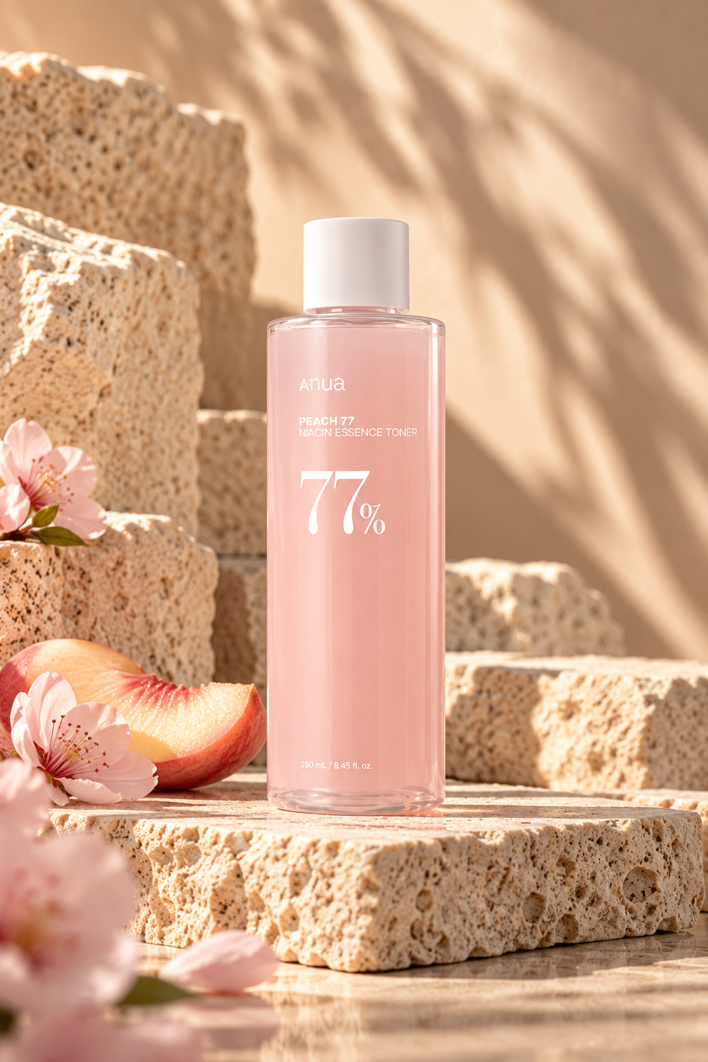Anua Peach 77 Niacin Essence Toner fles Anua Peach 77 Niacin Essence Toner fles