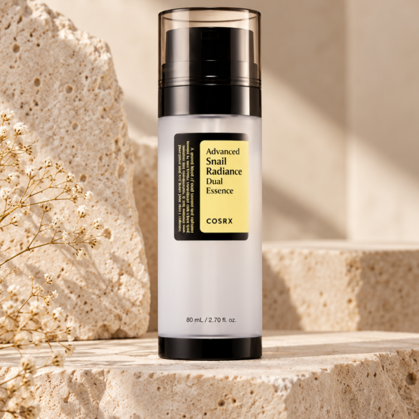 Cosrx Advanced Snail Radiance Dual Essence fles