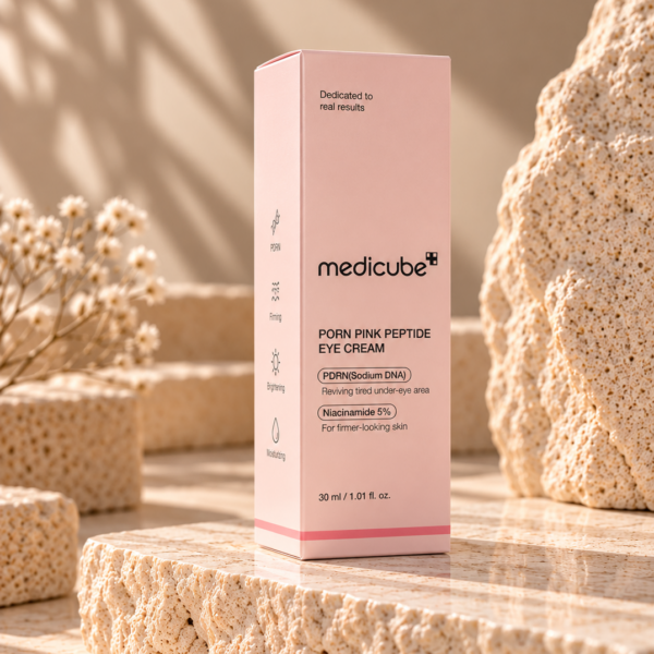 Medicube PDRN Pink Peptide Eye Cream doos
