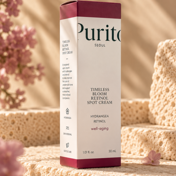 Purito Timeless Bloom Retinol Spot Cream doos