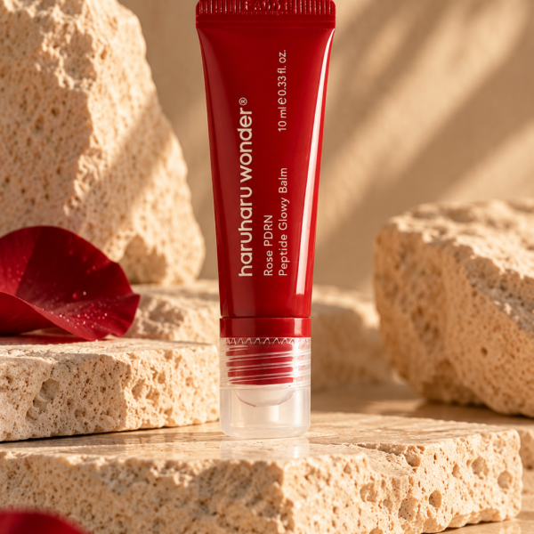 Haruharu Wonder Rose PDRN Peptide Glowy Balm tube