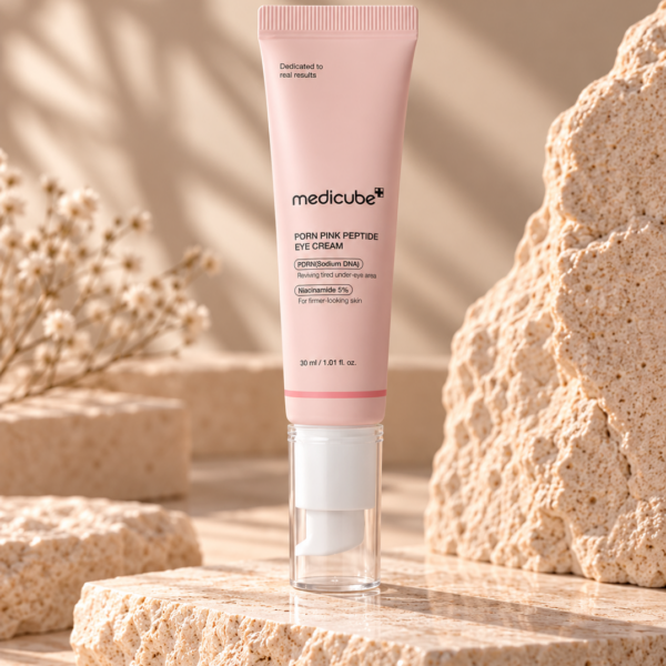 Medicube PDRN Pink Peptide Eye Cream tube